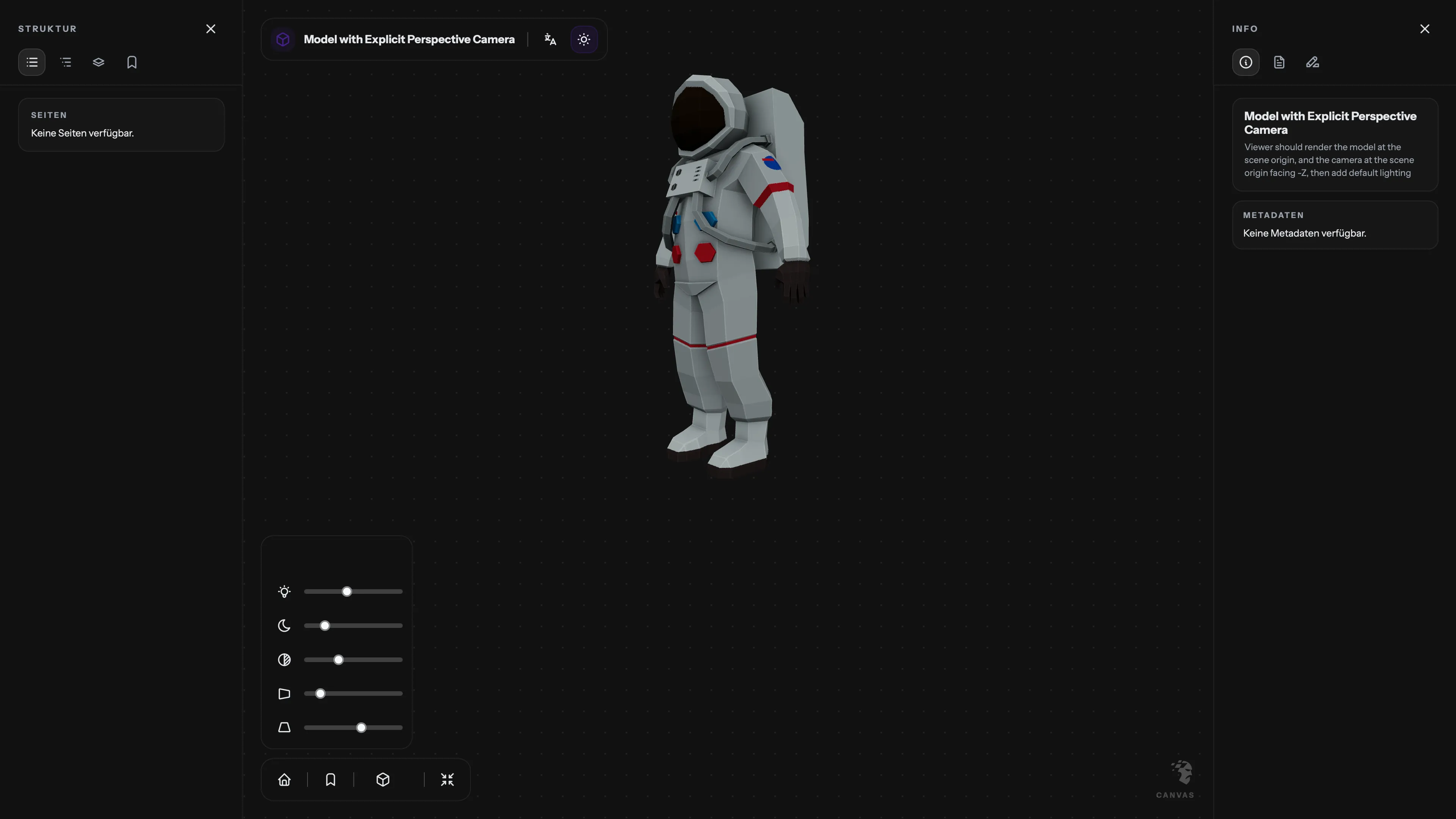 Mimir 3D support in dark mode