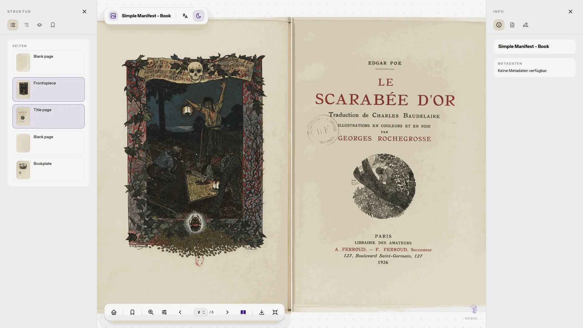 Mimir book mode in light mode