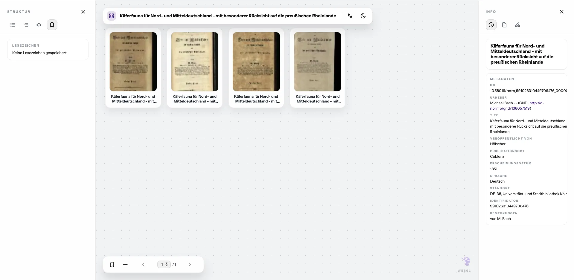 Mimir collections view in light mode